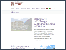Tablet Screenshot of montanasulden.com
